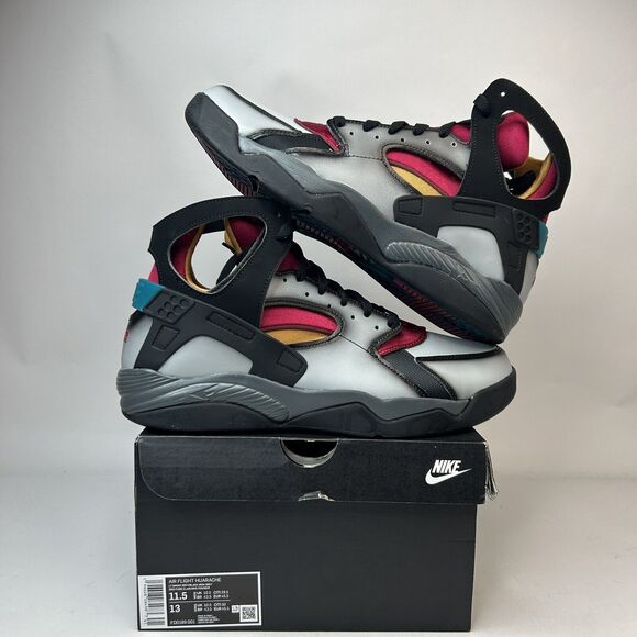 Nike Other - Nike Air Flight Huarache Hoop Pack “Bordeaux Grey” 2023